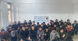Ağrı'da 36 düzensiz göçmen yakalandı