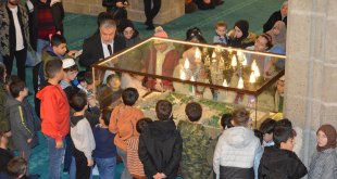 Erzurum'da 'Haydi Çocuklar Kudüs'ü Dinleyelim' söyleşisi yapıldı