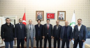 İran Tebriz Tıbbi Bilimler Üniversitesi Heyetinden Iğdır Üniversitesine Ziyaret