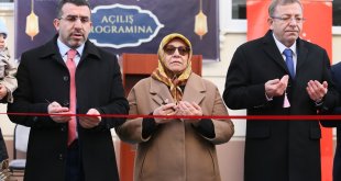 Kars'ta hayırsever ailenin yaptırdığı Kur'an kursunun açılışı yapıldı