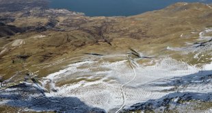 Elazığ'da göl manzaralı kayak merkezi yeni sezon için gün sayıyor