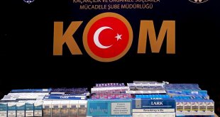 Erzurum'da 1400 paket kaçak sigara ele geçirildi