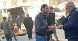 Hizan'da seyyar satıcılar denetlendi