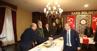 Kars Valisi Ziya Polat, basınla buluştu