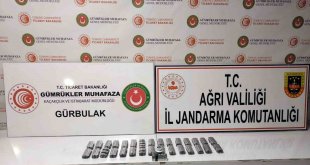 Ağrı'da uyuşturucu hap ele geçirildi