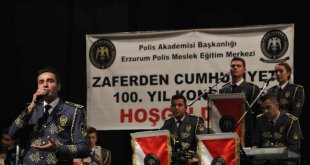 Polis Akademisi Orkestrası'ndan Erzurum'da unutulmaz konser