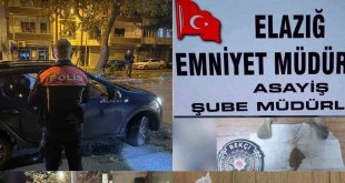 Elazığ'da huzur ve güven uygulaması: 2 bin 413 kişi denetlendi, aranan 9 kişi yakalandı