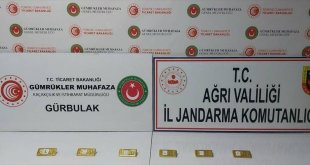 Ağrı'da ayakkabılarına 6 kilogram külçe altın saklayan 2 şüpheli yakalandı