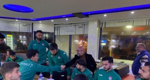 Başkan Altun'dan Kars 36 Spor'a destek yemeği