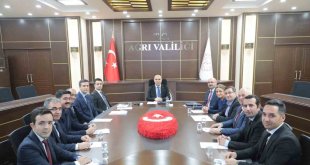Ağrı'da, Toprak Koruma Kurulu toplantısı yapıldı