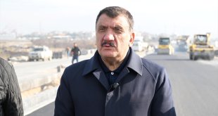 Gürkan, Kuzey Kuşak Yolu'na yapılan bağlantı yollarını inceledi