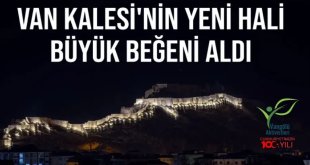 Van Kalesi'nin kırılan aydınlatma lambaları tepkilere neden oldu