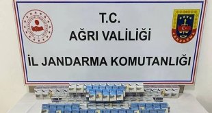 Ağrı'da gümrük kaçağı sigara yakalandı