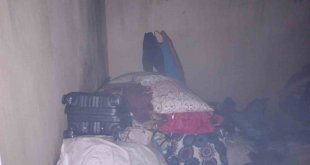 Doğubayazıt'ta çıkan yangında bir ev kullanılamaz hale geldi