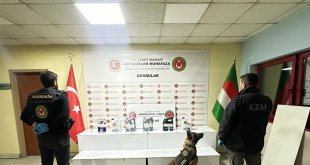 Gürbulak'ta uyuşturucu operasyonu