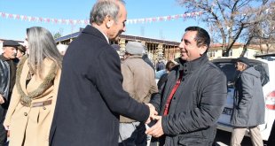 Arguvan Belediye Başkanı Kızıldaş esnaf ve vatandaşlarla buluştu