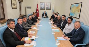Erzincan Toplu Sera Bölgesi ile ilgili toplantı yapıldı