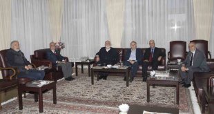 Rektör Çomaklı'nın STK temsilcileri ile görüşmeleri devam ediyor