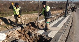 Kuzey kuşak yolunda çevre düzenleme çalışmaları