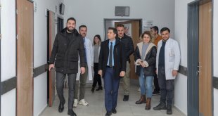 Genç Kaymakamı Güzel'den Aile Sağlığı merkezlerine ziyaret