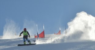 Erzurum'da düzenlenen "Snowboard Milli Takım Seçmeleri" tamamlandı