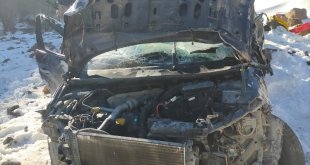 Erzurum'da şarampole devrilen otomobilin sürücüsü öldü