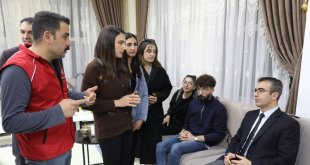 Ağrı'da öğrenci kulüp başkanlarıyla toplantı
