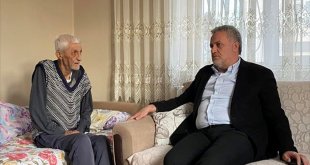 Baskil Belediye Başkanı Akmurat'tan hastalara evlerinde ziyaret