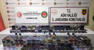 Ağrı'da sigara kaçakçılığı operasyonunda 3 şüpheli yakalandı