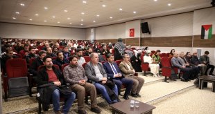 Bitlis'te "Gazze bizim neyimiz olur?" konferansı düzenlendi