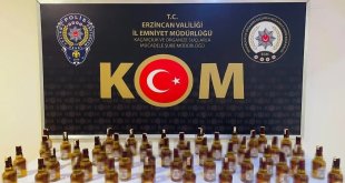Erzincan'da yılbaşı öncesinde sahte alkol operasyonu: 2 gözaltı