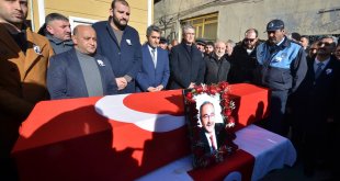 Ankara'da vefat eden Sarıkamış Belediye Başkanı Harun Hayali son yolculuğuna uğurlandı