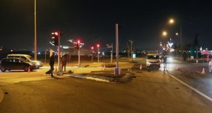 Erzurum'da iki aracın çarpışması sonucu 4 kişi yaralandı