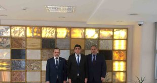 Rektör Alma'dan MTA Genel Müdürü Yanık'a ziyaret