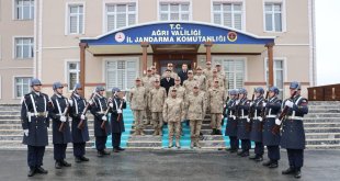 Jandarma Genel Komutan Yardımcısı Korgeneral İsmail Balıbek, Ağrı ve Iğdır'da Denetimlerde Bulundu