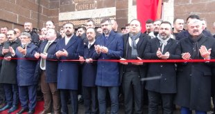 Tatvan'da yapımı tamamlanan Kur'an kursu ve taziye evinin açılışı yapıldı