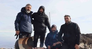 Yılın son gününde 2 bin 550 rakımda mangal keyfi