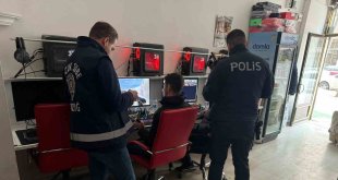 Elazığ'da internet kafeler denetlendi