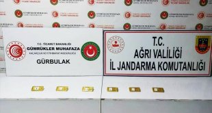 Ağrı'da 20 kilo 596 gram külçe altın ele geçirildi