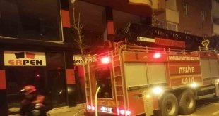 Bodrum katından alevler yükseldi