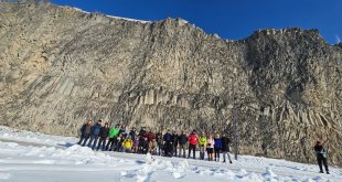Murat Kanyonunda küresel ısınmaya farkındalık yürüyüşü
