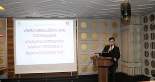Erzurum'da tüm kamu kurum ve kuruluşları 'enerji verimliliği' seminerinde buluştu