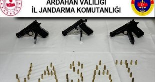 Ardahan'da silah kaçakçılığı operasyonunda 1 kişi yakalandı