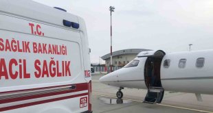 15 günlük bebek için ambulans uçak havalandı