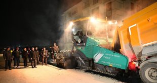 Çınar, gece mesaisi yapan personeli yalnız bırakmadı