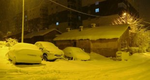 Bitlis'te kar yağışı etkisini arttırdı