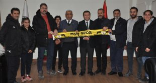 Muş ASKF Başkanı Türkan, Kaymakam Ocak'ı ziyaret etti