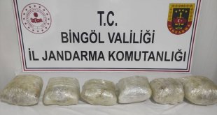 Bingöl'de 4 kilogram esrar ele geçirildi