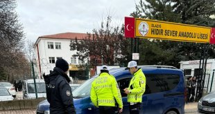 Elazığ'da okul önü denetimleri sürüyor