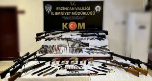 Erzincan'da suç örgütlerine yönelik operasyon: 6 gözaltı